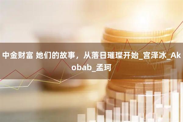 中金财富 她们的故事，从落日璀璨开始_宫泽冰_Akobab_孟珂
